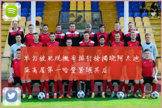 单打被犯规概率排行榜揭晓阿夫迪亚高居第一哈登紧随其后