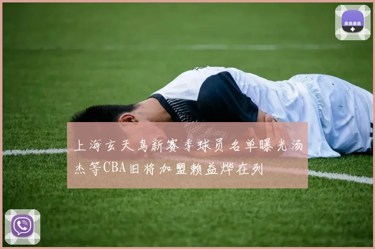 上海玄天鸟新赛季球员名单曝光汤杰等CBA旧将加盟赖益烨在列